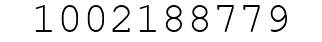 Number 1002188779.