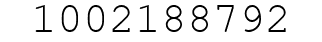 Number 1002188792.