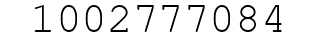 Number 1002777084.