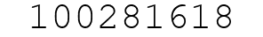 Number 100281618.