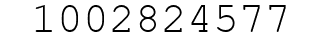 Number 1002824577.