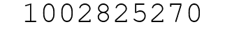 Number 1002825270.