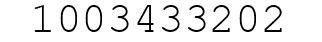 Number 1003433202.