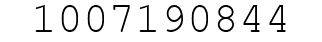 Number 1007190844.