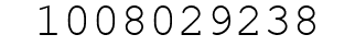 Number 1008029238.