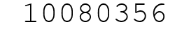 Number 10080356.