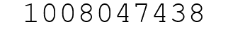 Number 1008047438.