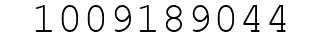 Number 1009189044.