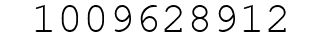 Number 1009628912.