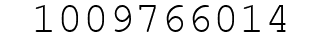 Number 1009766014.