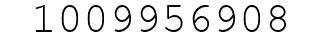 Number 1009956908.