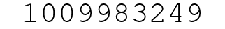 Number 1009983249.