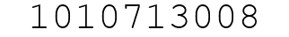 Number 1010713008.
