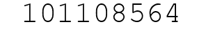 Number 101108564.