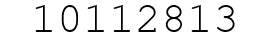 Number 10112813.
