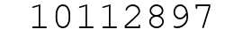 Number 10112897.