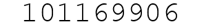 Number 101169906.