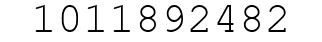 Number 1011892482.