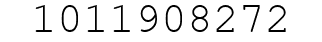 Number 1011908272.