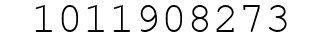 Number 1011908273.