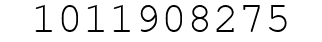 Number 1011908275.