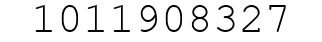 Number 1011908327.