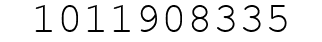 Number 1011908335.