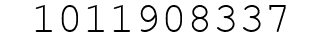 Number 1011908337.