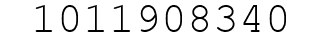 Number 1011908340.