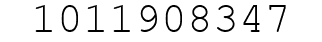 Number 1011908347.