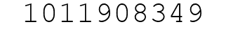 Number 1011908349.