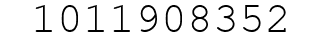 Number 1011908352.