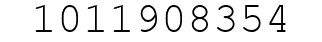 Number 1011908354.