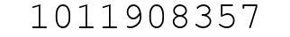 Number 1011908357.