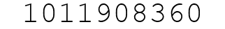 Number 1011908360.