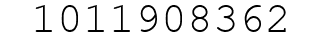 Number 1011908362.