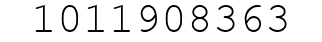 Number 1011908363.