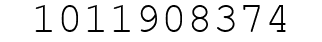 Number 1011908374.