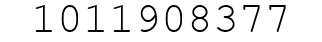 Number 1011908377.