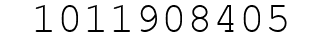 Number 1011908405.