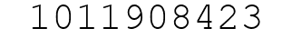 Number 1011908423.