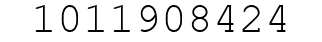 Number 1011908424.