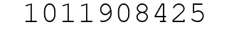 Number 1011908425.