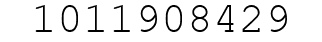 Number 1011908429.
