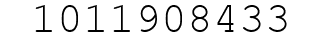 Number 1011908433.
