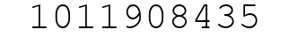 Number 1011908435.