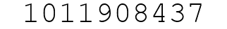 Number 1011908437.