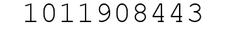 Number 1011908443.