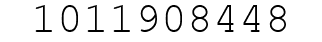 Number 1011908448.