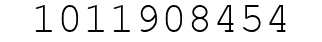 Number 1011908454.